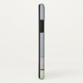 ミント |写真モノグラム(縦型) パーソナライズされた Case-Mate iPhoneケース (裏面/右)