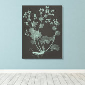 ミント&木炭自然勉強I キャンバスプリント (インサイチュ (ウッドフロア))