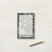 ミント&木炭自然勉強I ポストイット (デスク上)