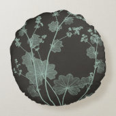 ミント&木炭自然勉強I ラウンドクッション (裏面)