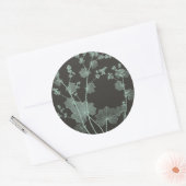 ミント&木炭自然勉強I ラウンドシール (封筒)