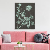 ミント&木炭自然勉強IV キャンバスプリント (インサイチュ (リビング))