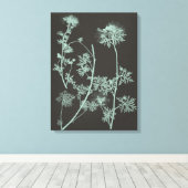 ミント&木炭自然勉強IV キャンバスプリント (インサイチュ (ウッドフロア))