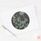 ミント&木炭自然勉強IV ラウンドシール (封筒)