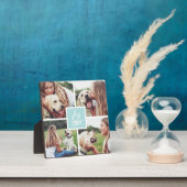 ミント |犬の母の写真コラージュ フォトプラーク (インサイチュ)