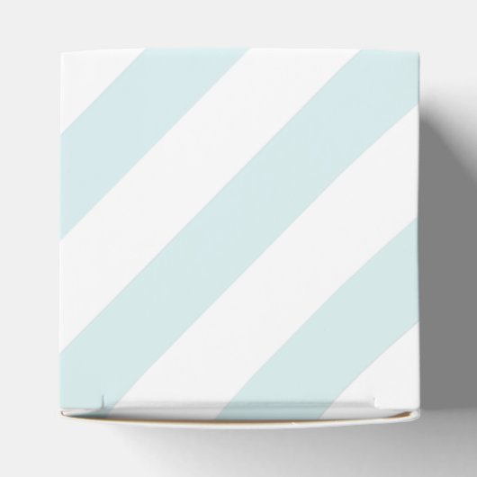 ミント&金ゴールドプリンセスティアラ誕生日パーティー フェイバーボックス (上部)