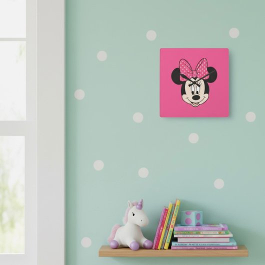 ミンニ時計 スクエア壁時計