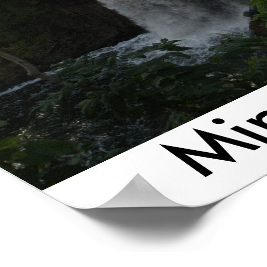 ミンネハハ秋 ポスター (角)