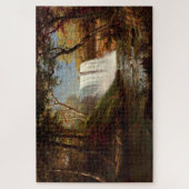 ミンネハハ秋MNランドスケープ絵画ズ ジグソーパズル (縦)