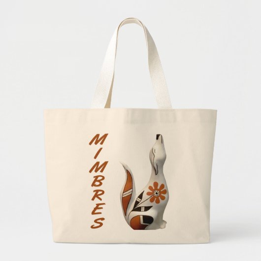 ミンブルアートトート ラージトートバッグ (正面)