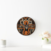 ミンブルウォリアー ラウンド壁時計 (ホーム)