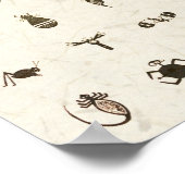 ミンブルモチーフ ポスター (角)