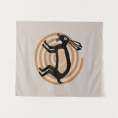 ミンブルラビットアート タペストリー (正面(横))