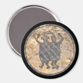 ミンブレス陶器デザイン「ザ結婚の毛布」 マグネット (正面/裏面)