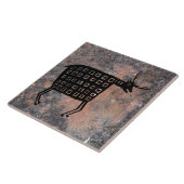 ミンブレス陶器デザイン タイル (側面)