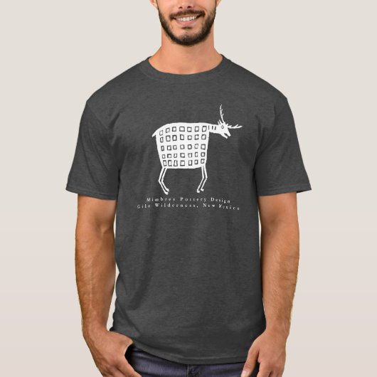ミンブレス陶器デザインTシャツ Tシャツ (正面)