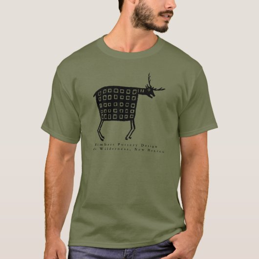 ミンブレス陶器デザインTシャツ Tシャツ (正面)