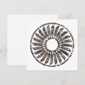 ミンブレス陶芸デザイン シーズンカード (正面/裏面)