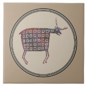 ミンブレス陶芸デザイン タイル (正面)