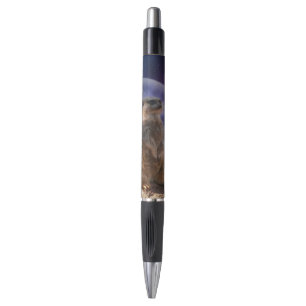 ミーアカンドフルムーン、ブラックインクペン ボールペン