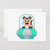 ミーアキャットと潜水艦 ポストカード (正面/裏面)