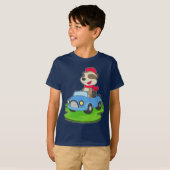 ミーアキャットカー Tシャツ (正面フル)