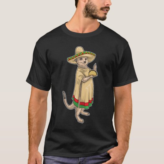 ミーアキャット タコ Tシャツ (正面)