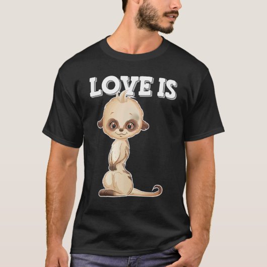 ミーアキャット Tシャツ (正面)