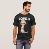 ミーアキャット Tシャツ (正面フル)