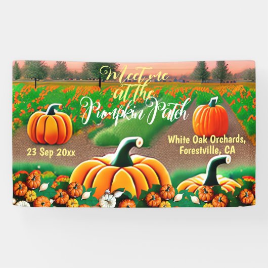 ミーアットカボキンパッチ紅葉カボキンズファーム 横断幕 (横)