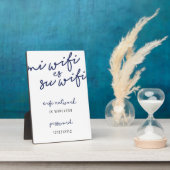 ミーウィフィエスススウィフィ フォトプラーク (側面)