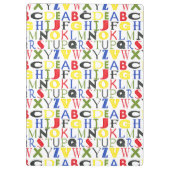 ミーガンMeagher著明るく着色された手紙 クリップボード (裏面)