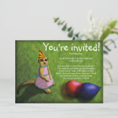 ミーキャットの誕生日、招待状 招待状 (スタンド正面)