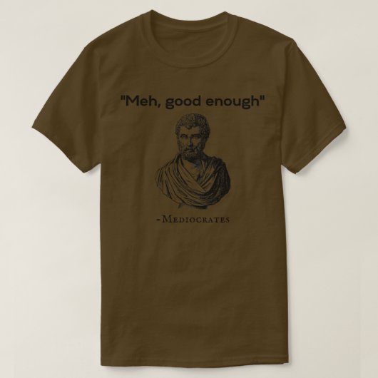 ミーグッド十分なメディアレート1 Tシャツ (デザイン正面)