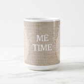 ミータイムブランチラインスケッチ抽象芸術ボホミニマル コーヒーマグカップ (中央)