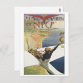 ミーティングアビエーションニーストラベルポスター ポストカード (正面/裏面)