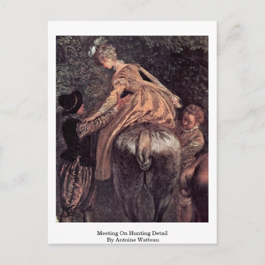 ミーティングオン狩り詳細バイアントワトー ポストカード (正面)