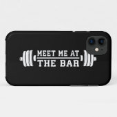 ミーティングザザバー- Barbell -トレーニング Case-Mate iPhoneケース (裏面(横))
