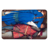 ミーティングタレット階段絵画のフレデリックバートン マグネット (横)