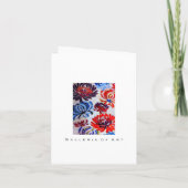 ミーティングフラワーズ～カード/招待状 招待状 (裏面)