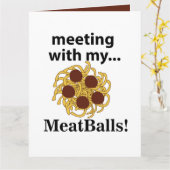 ミートおもしろいボールと会う カード (黄色い花)