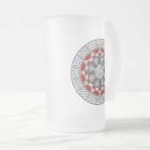 ミートアステカエイリアンマグ フロストグラスビールジョッキ (正面右)