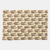 ミートアンドポテトミートローフマッシュルームグレイビー料理 キッチンタオル (横)