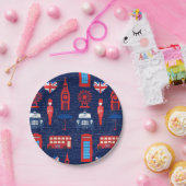 ミートインロンドン紙プレート ペーパープレート (パーティー)