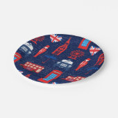 ミートインロンドン紙プレート ペーパープレート (アングル)