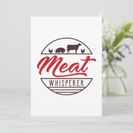 ミートウィスパー サンキューカード (スタンド正面)