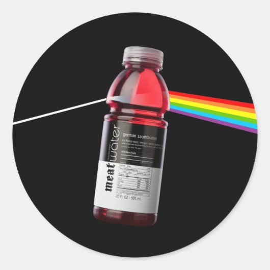 ミートウォーターのダークサイド ラウンドシール (正面)