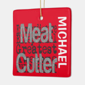 ミートカッター超並外カスタム セラミックオーナメント (左)