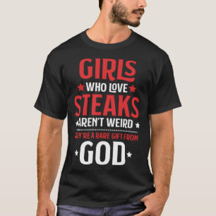 ミートガールズウーラブステーキケトゲンダイエットケトカー Tシャツ