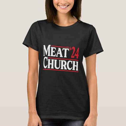 ミートチャーチ24 BBQ Tシャツ (正面)